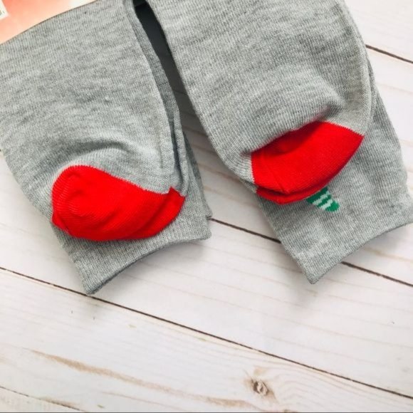 Christmas Gnome Socks by CHATTIES Mama Papa Big Kid and Kid Family Set of 4 - Picture 11 of 13